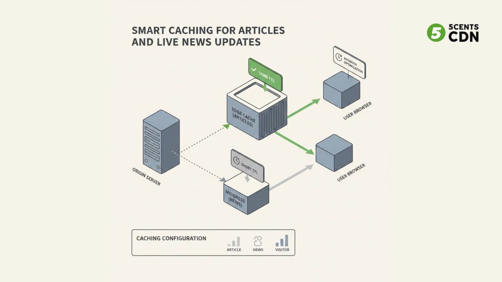 Smart Caching for Articles and Breaking News Updates