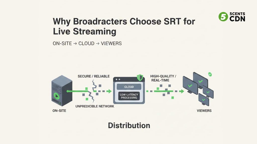Why Broadcasters Choose SRT Streaming